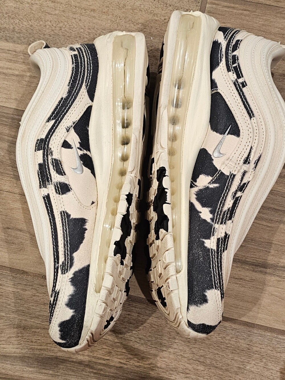 Nike Air Max 97 Cow Print (Women's) Size 9 - Picture 4 of 6